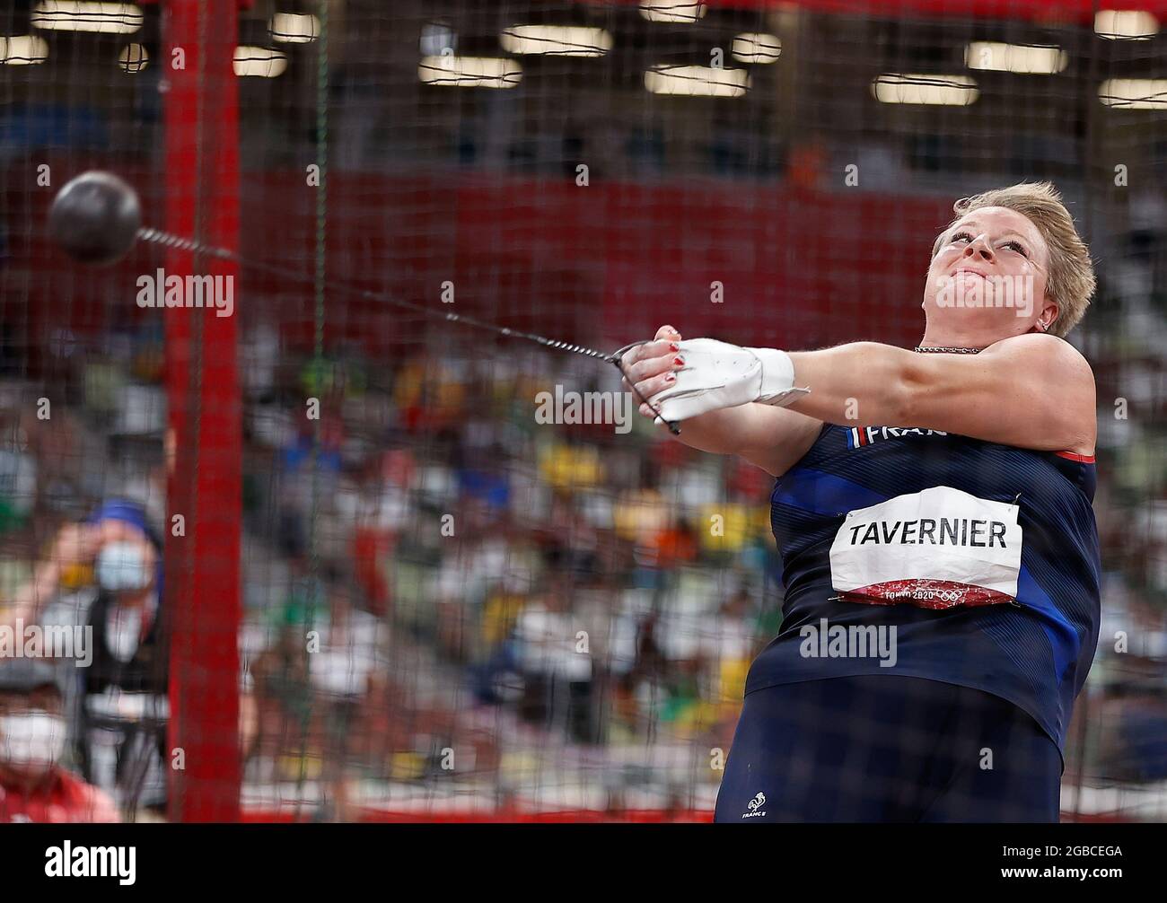 Tokyo, Japan. 3rd Aug, 2021. Alexandra Tavernier of France competes