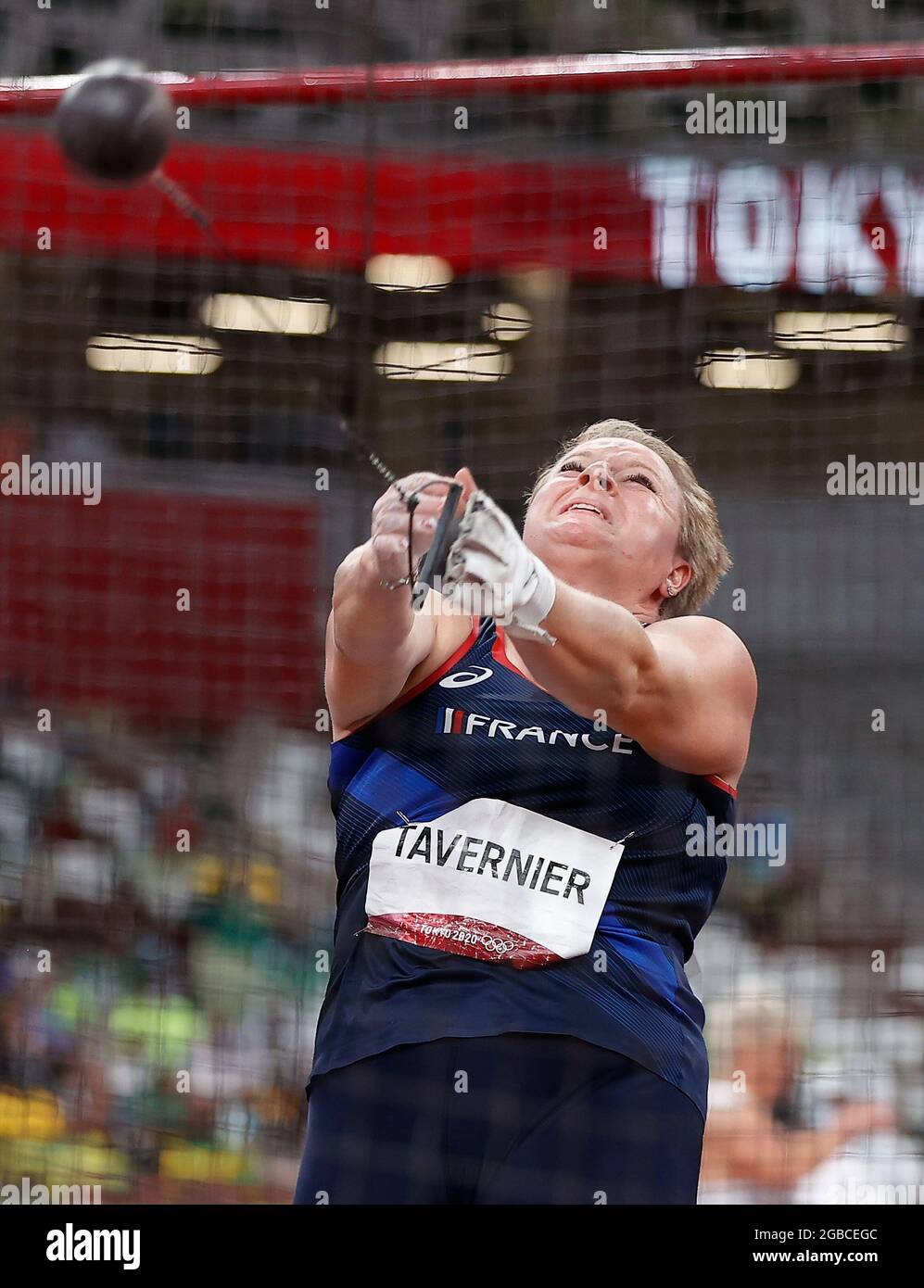 Tokyo, Japan. 3rd Aug, 2021. Alexandra Tavernier of France competes