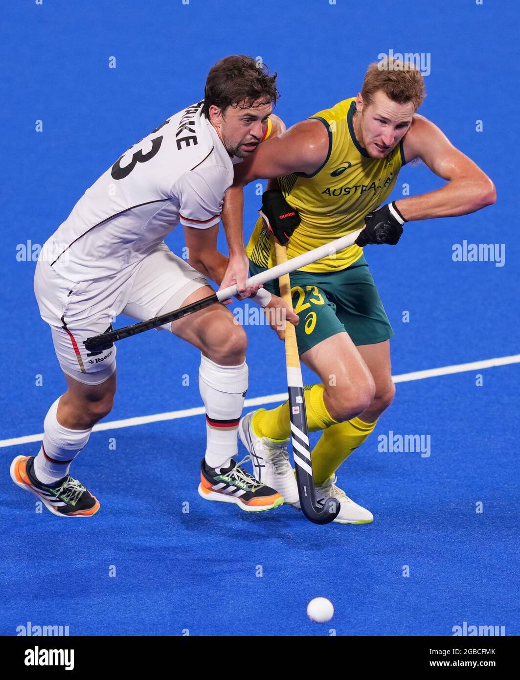 Tokyo, Japan. 3rd Aug, 2021. Daniel James Beale (R) of Australia