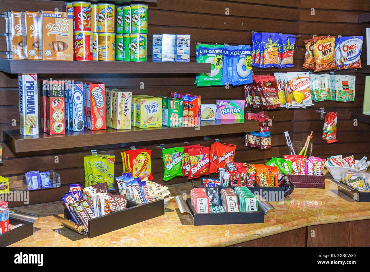 Hotel candy mints snacks snack food chocolate bar bars hires stock