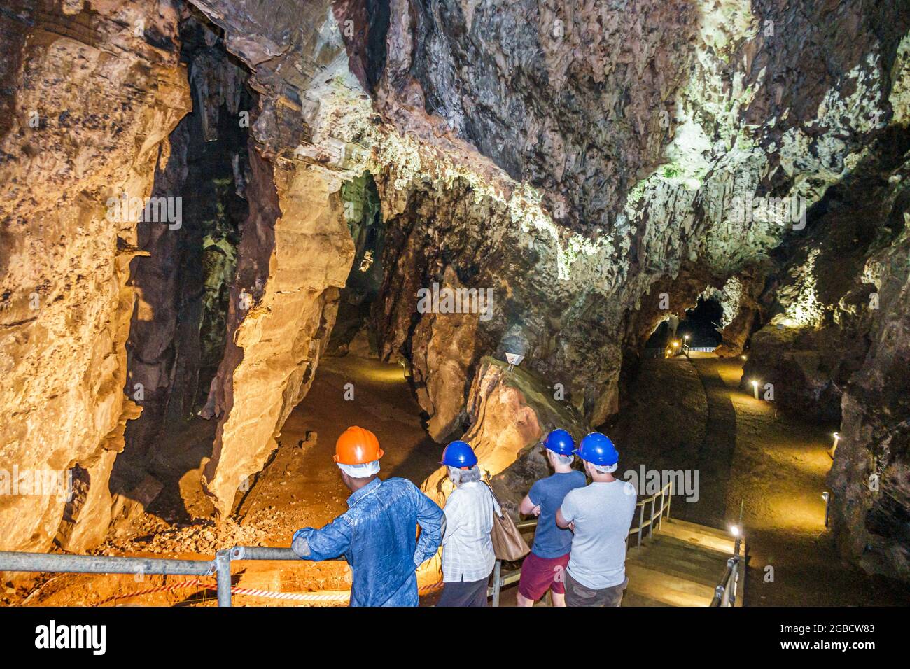Sterkfontein caves cradle of humankind cave inside interior hires stock photography and images