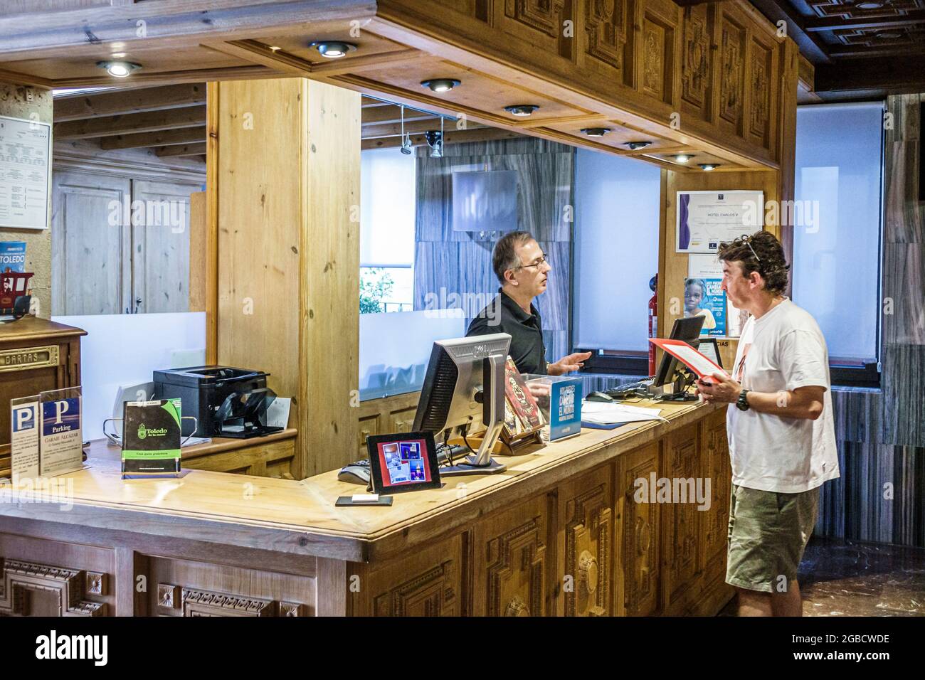 Spain toledo calle trastamara carlos v hires stock photography and images Alamy