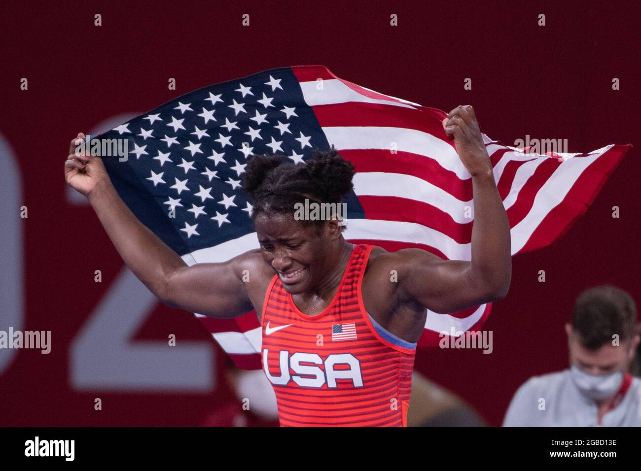 Tokyo, Japan. August 03 2021 STOCK MENSAH Tamyra Marianna (USA) Women