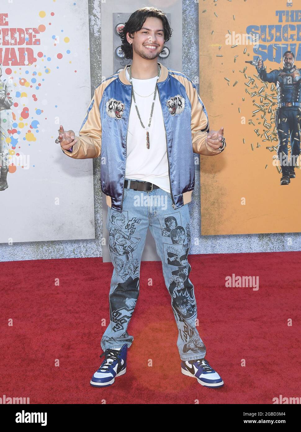Xolo Mariduea Xolo Maridueña arrives at THE SUICIDE SQUAD World Premiere held at the