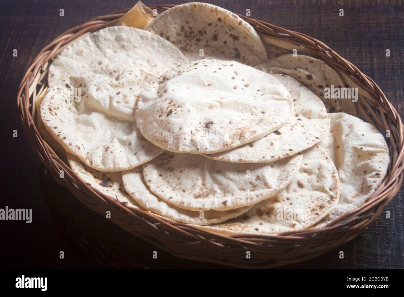 indian bread roti Stock Photo - Alamy