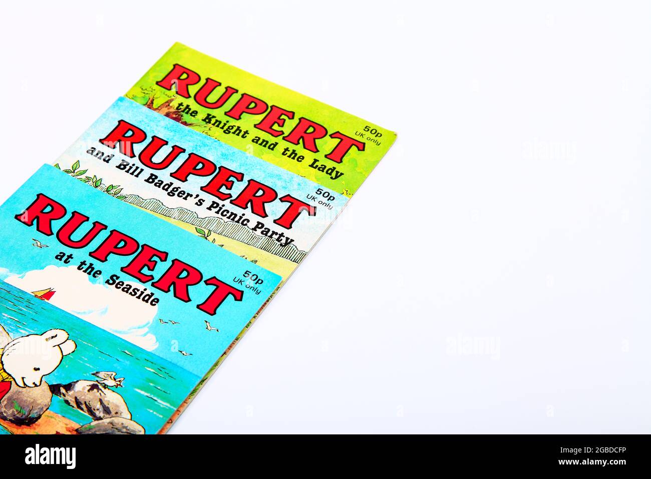 Rupert the bear comic hi-res stock photography and images - Alamy