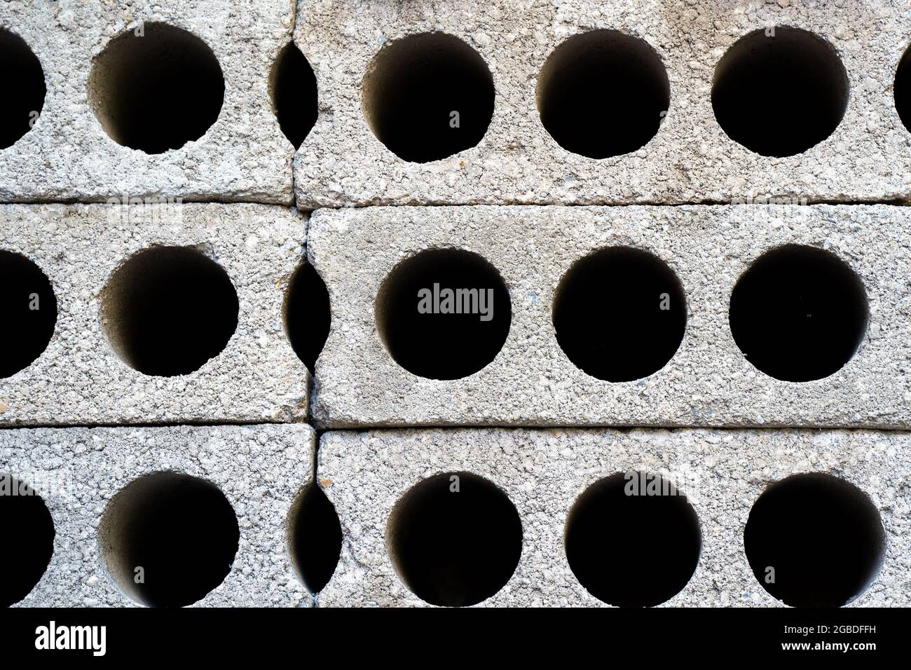 Old block of cement stacked in a pile Stock Photo - Alamy