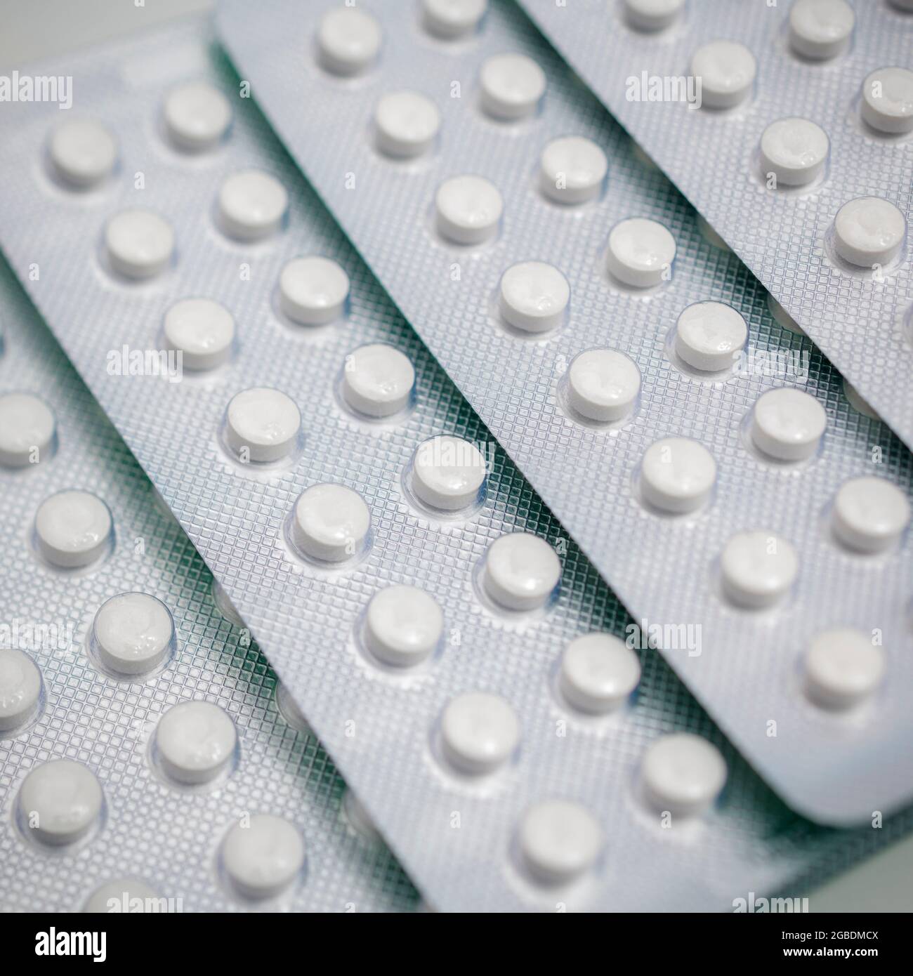 Stylised Shot Of Round Pills Of Vitamin D 3 Made By Uk Neutraceuticals Company Vitabiotics Ltd Good Example Of Blister Packaging Health Supplements Stock Photo Alamy