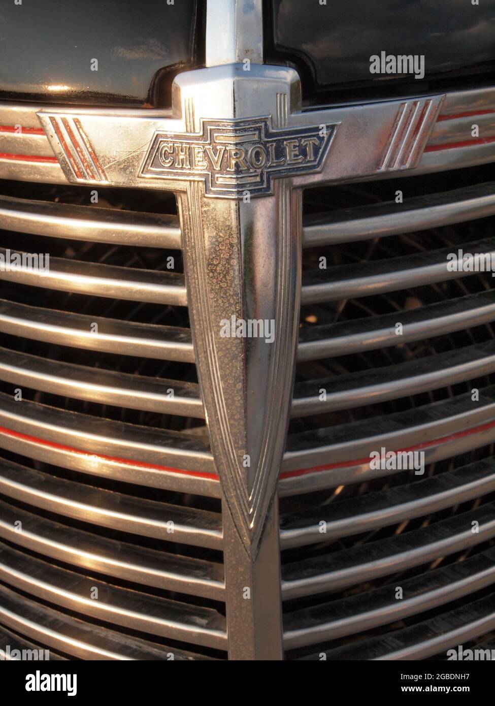 Classic car details seen at a recent New Jersey car show. Details are