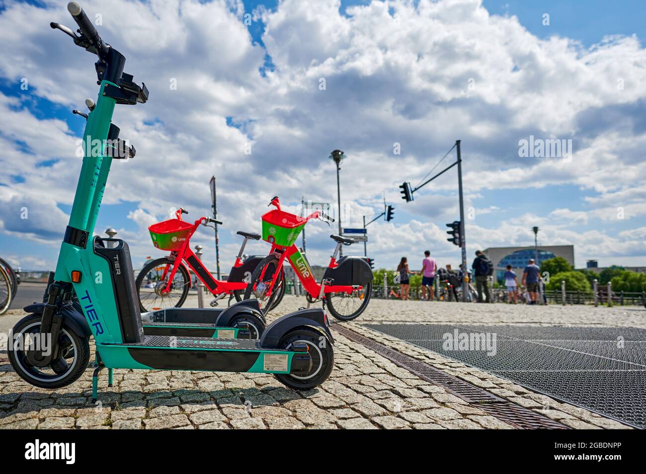 berlin-germany-july-29-2021-scooter-with-electric-drive-for-rent