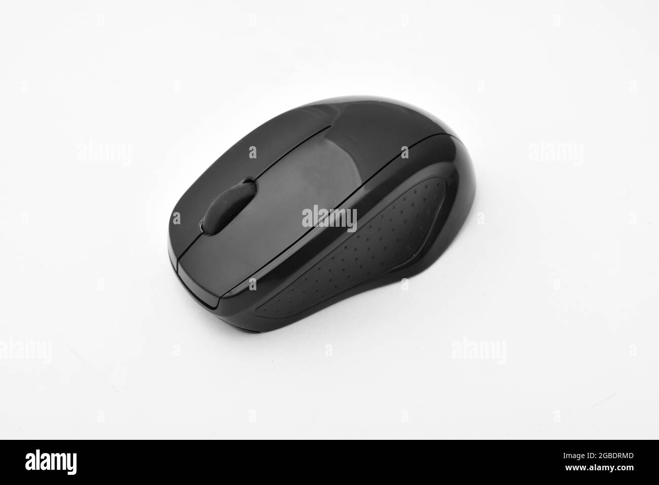 Wireless Mouse Isolated On White Background With Clipping Path Stock Photo