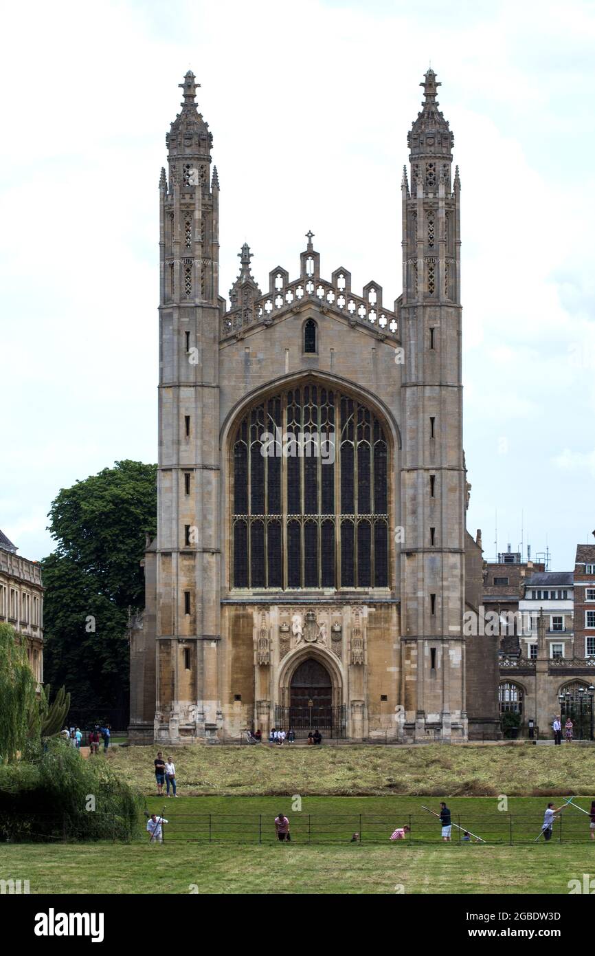 King's College Chapel Cambridge Stock Photo