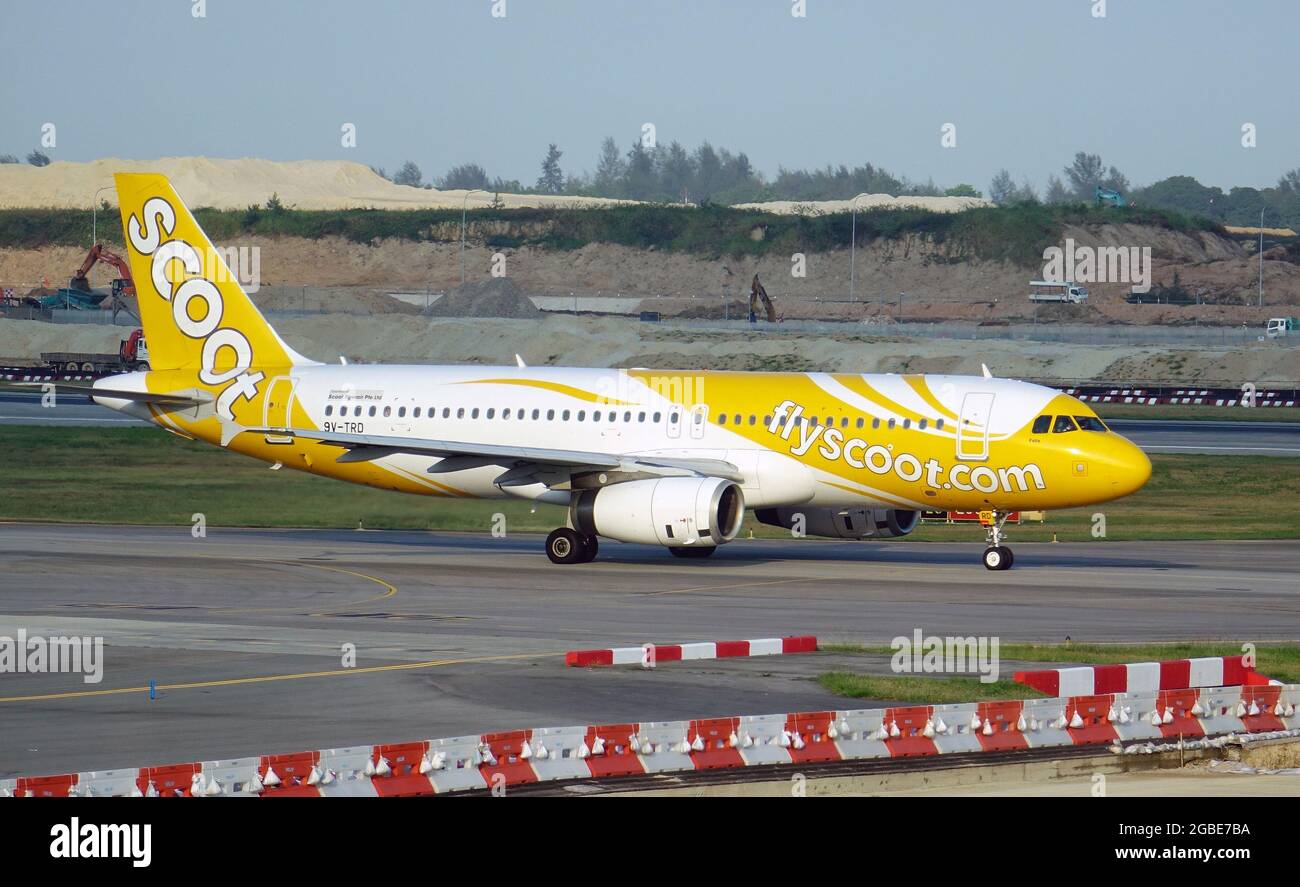 Scoot (is a Singaporean lowcost airline which is a subsidiary of