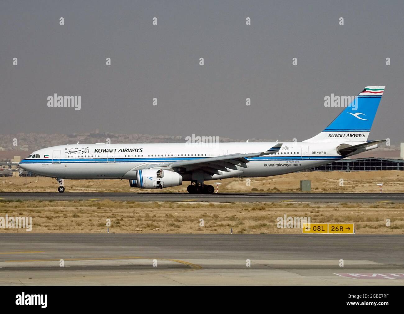 Kuwait Airways (is the national carrier of Kuwait), Airbus A330200