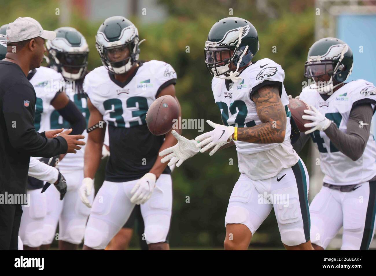 Philadelphia eagles safety marcus epps hires stock photography and images Alamy