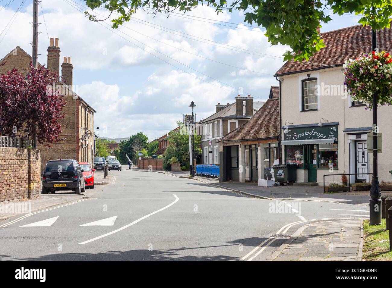 High Street, Stanwell Village, Stanwell, Surrey, England, United
