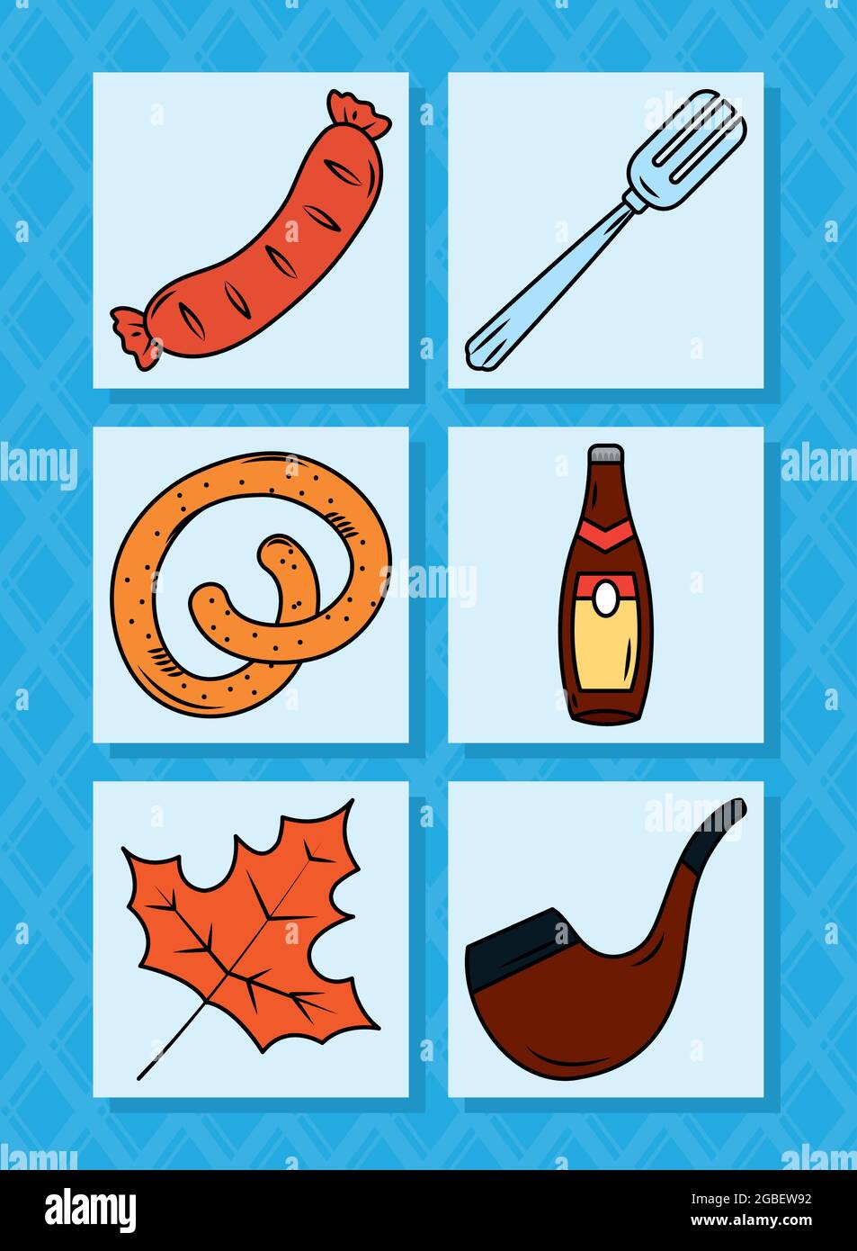 German symbols icon set design Stock Vector Image & Art Alamy