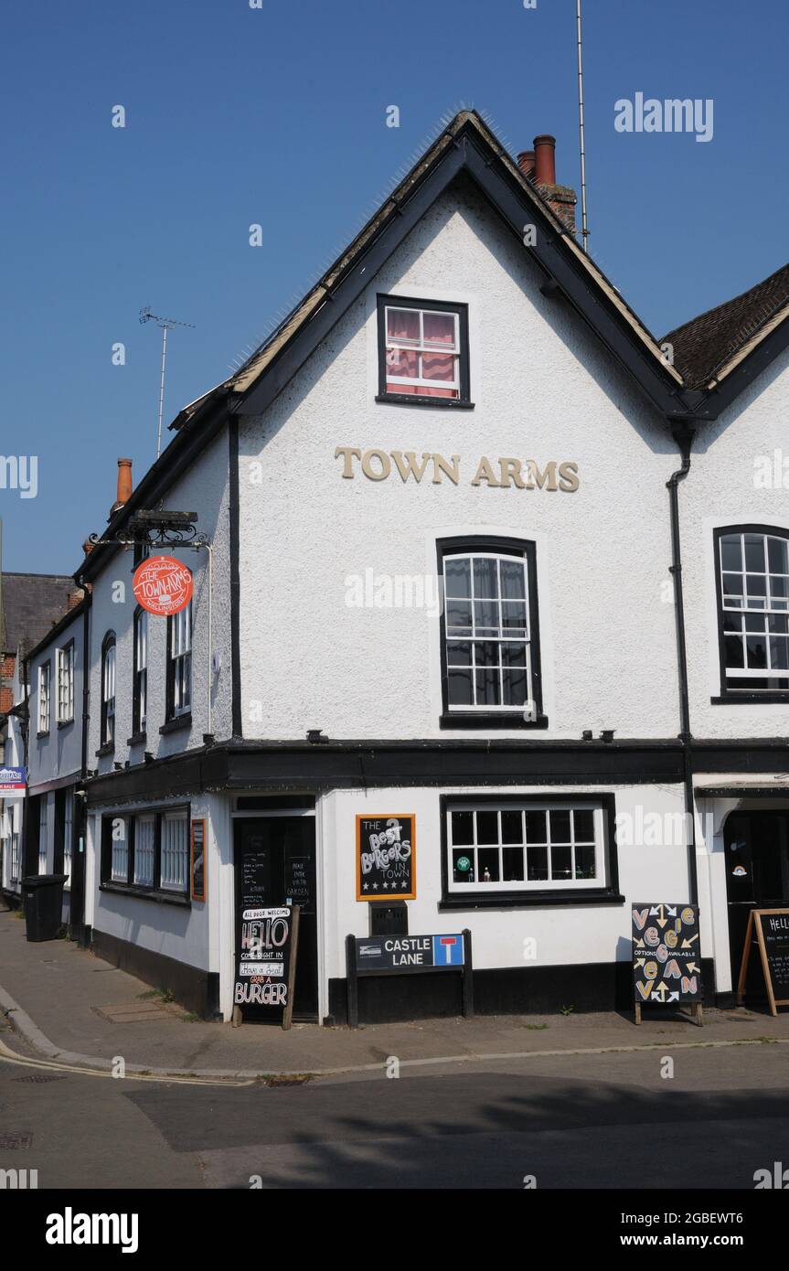 The Town Arms, Wallingford, Oxfordshire Stock Photo Alamy
