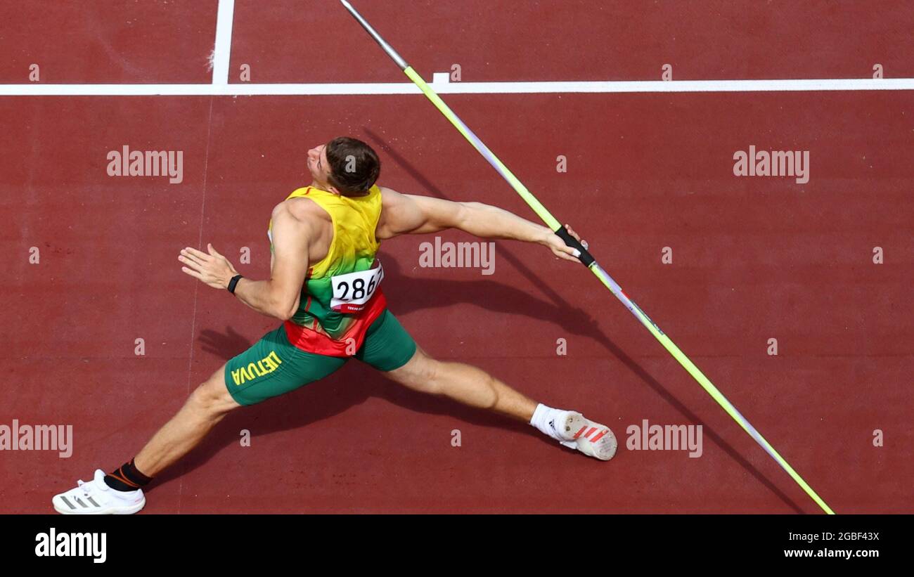 Tokyo 2020 Olympics Athletics Men's Javelin Throw Qualification