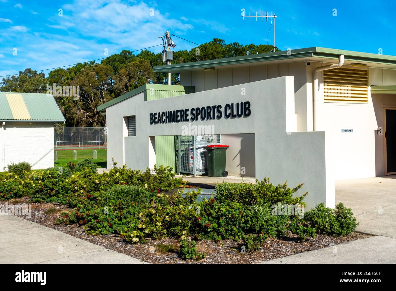 Beachmere Sports Club Stock Photo