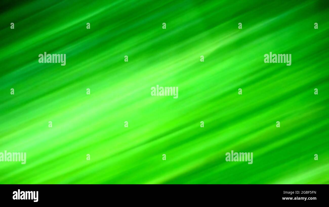 A Bright Green Blurred Abstract Background Stock Photo