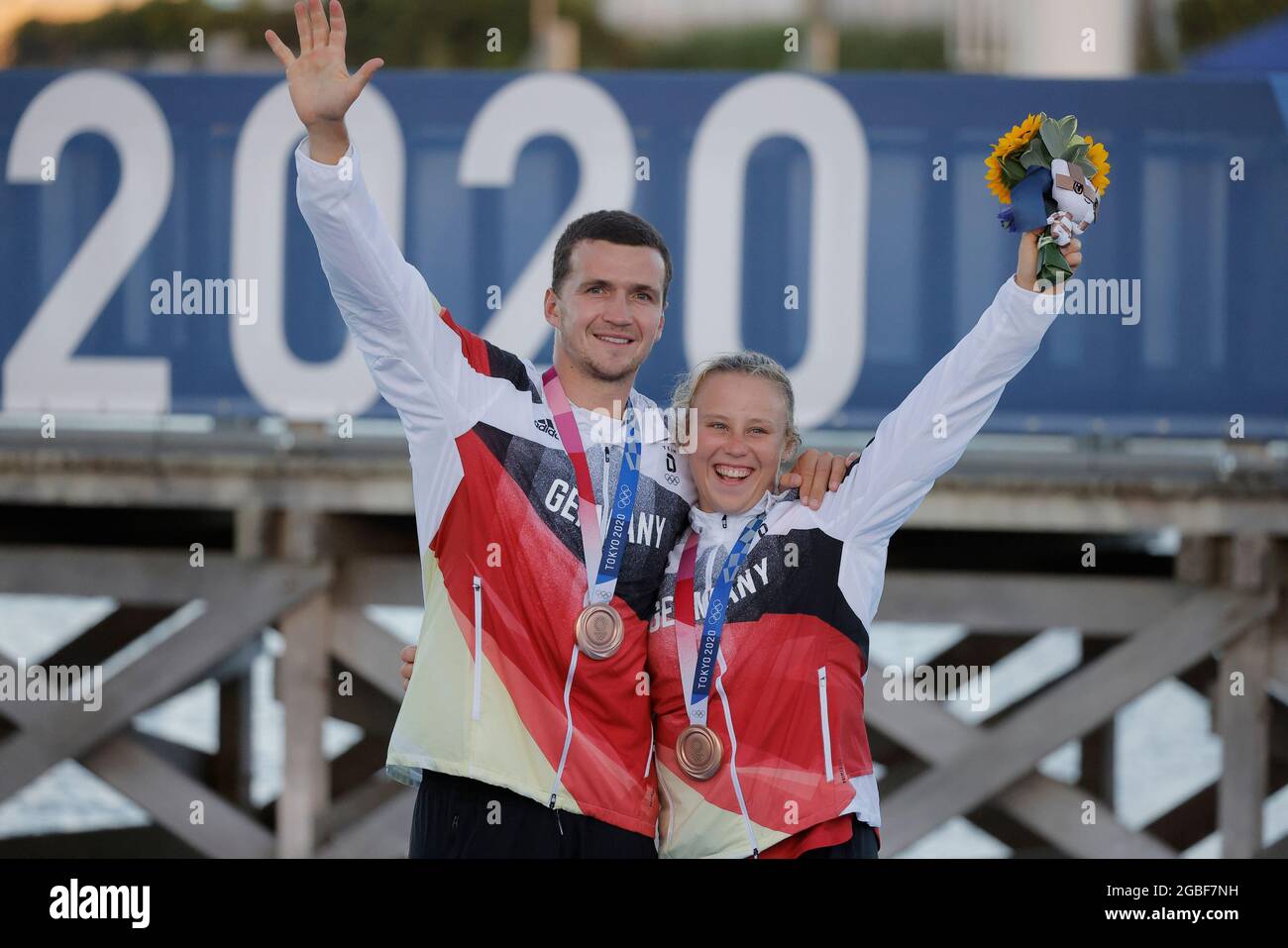 Team Germany - KOHLHOFF Paul & STUHLEMMER Alica (GER) (bronze), AUGUST ...