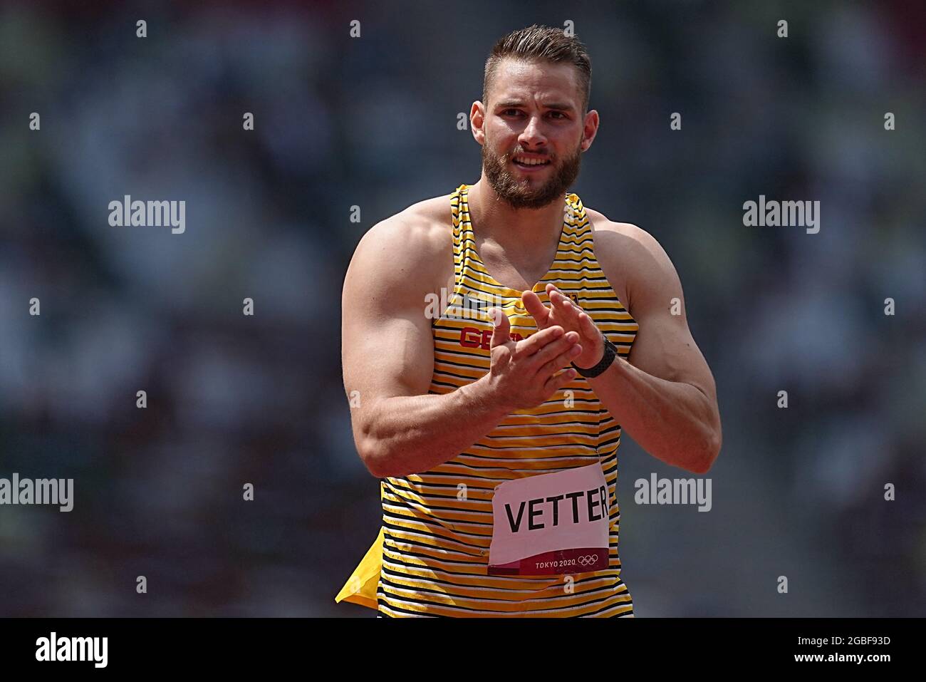 Tokio, Japan. 04th Aug, 2021. Athletics Olympics, Javelin Throw, Men