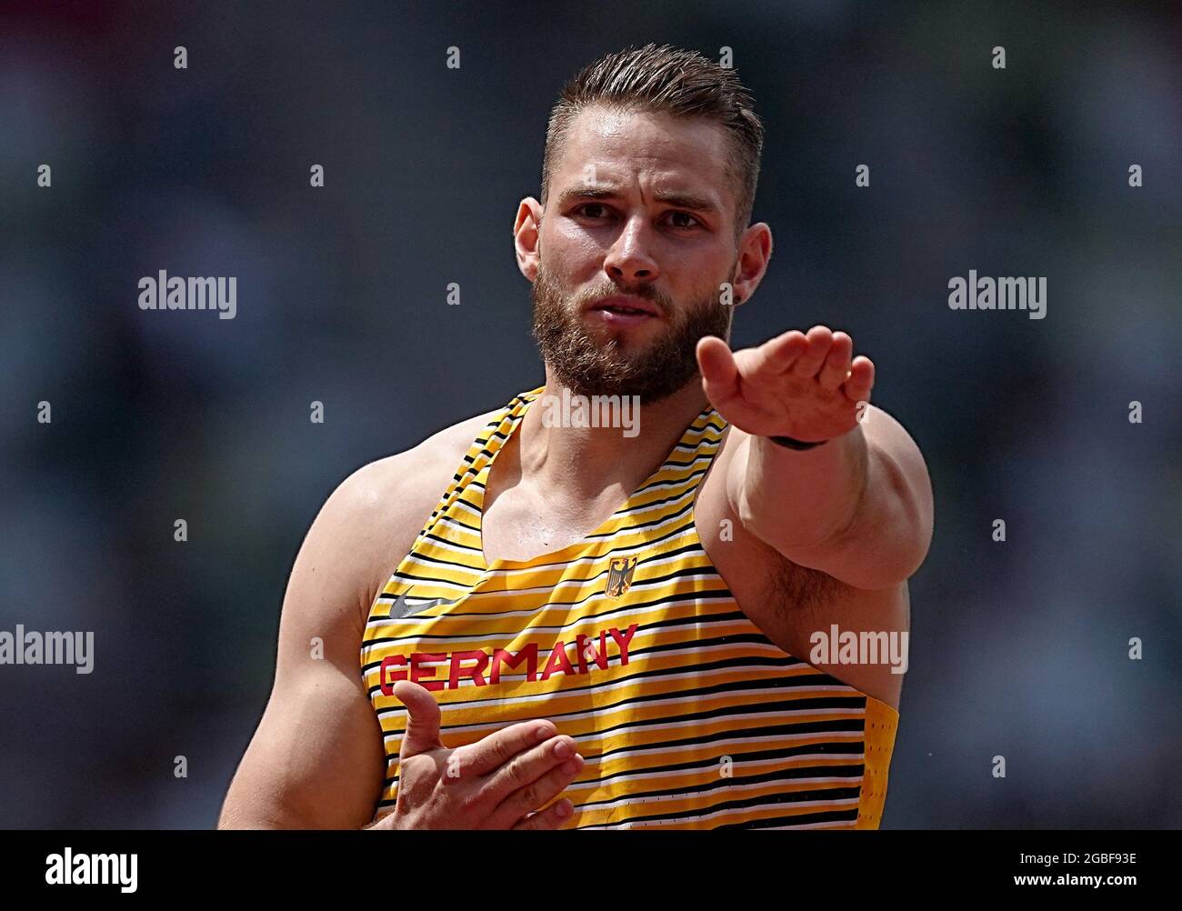 Tokio, Japan. 04th Aug, 2021. Athletics Olympics, Javelin Throw, Men