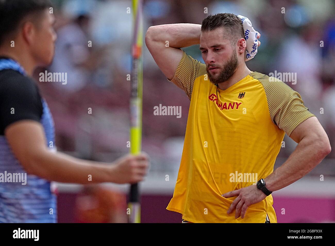 Tokio, Japan. 04th Aug, 2021. Athletics Olympics, Javelin Throw, Men