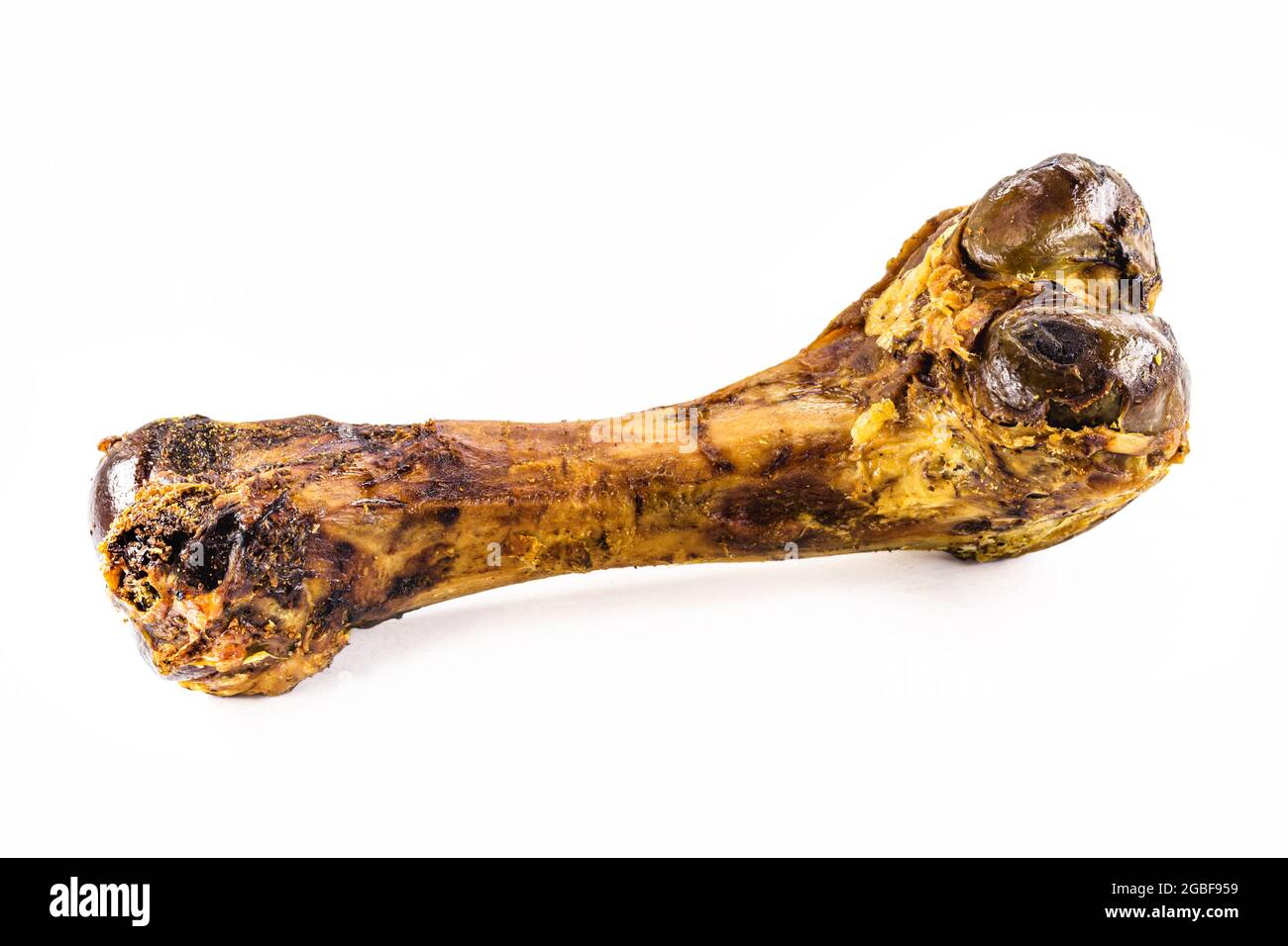 artificial and realistic bone for dogs chewable toy for dogs on isolated white background Stock Photo Alamy