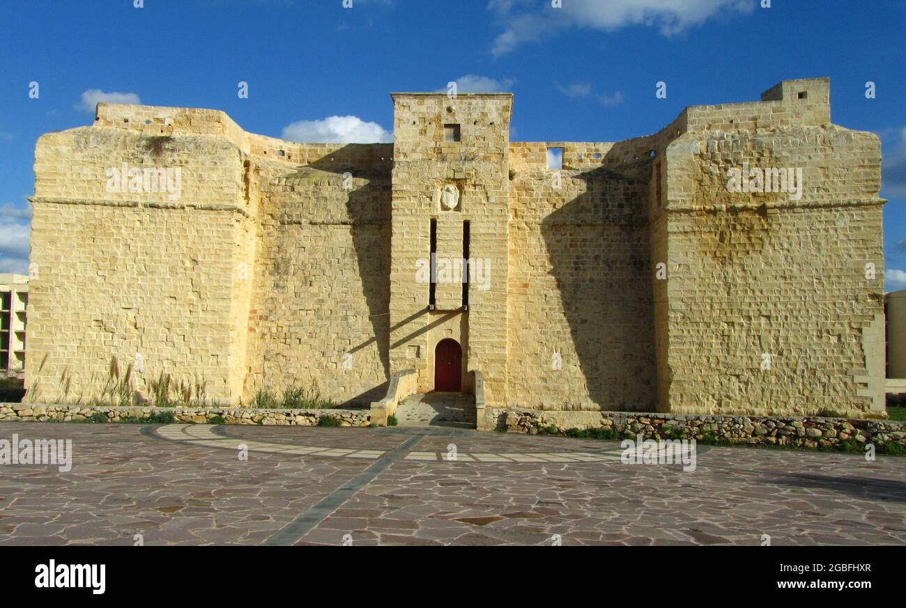 MARSASCALA, MALTA Jan 17, 2012 The Saint Thomas Tower built by