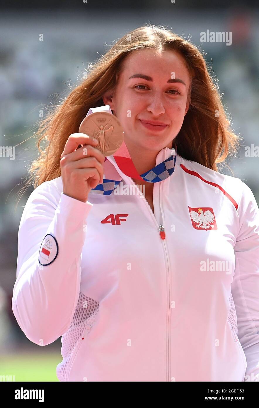 Tokyo, Japan. 4th Aug, 2021. Bronze medalist Malwina Kopron of Poland