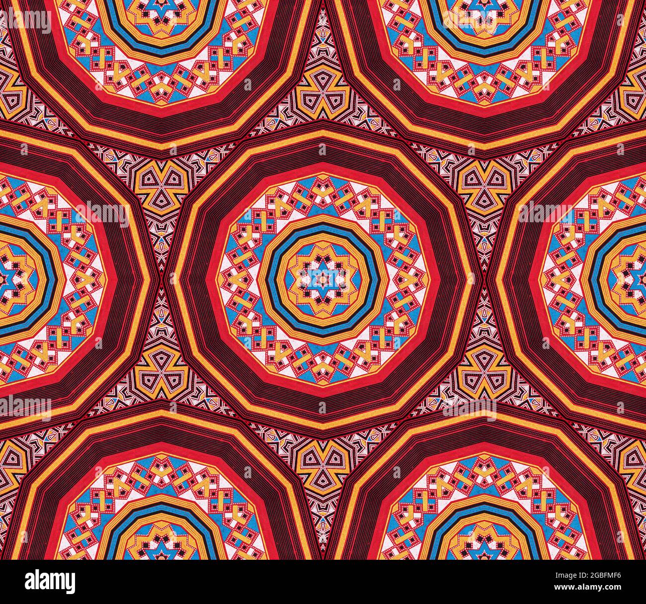 Abstract background pattern made from traditional thai sarong pattern ...