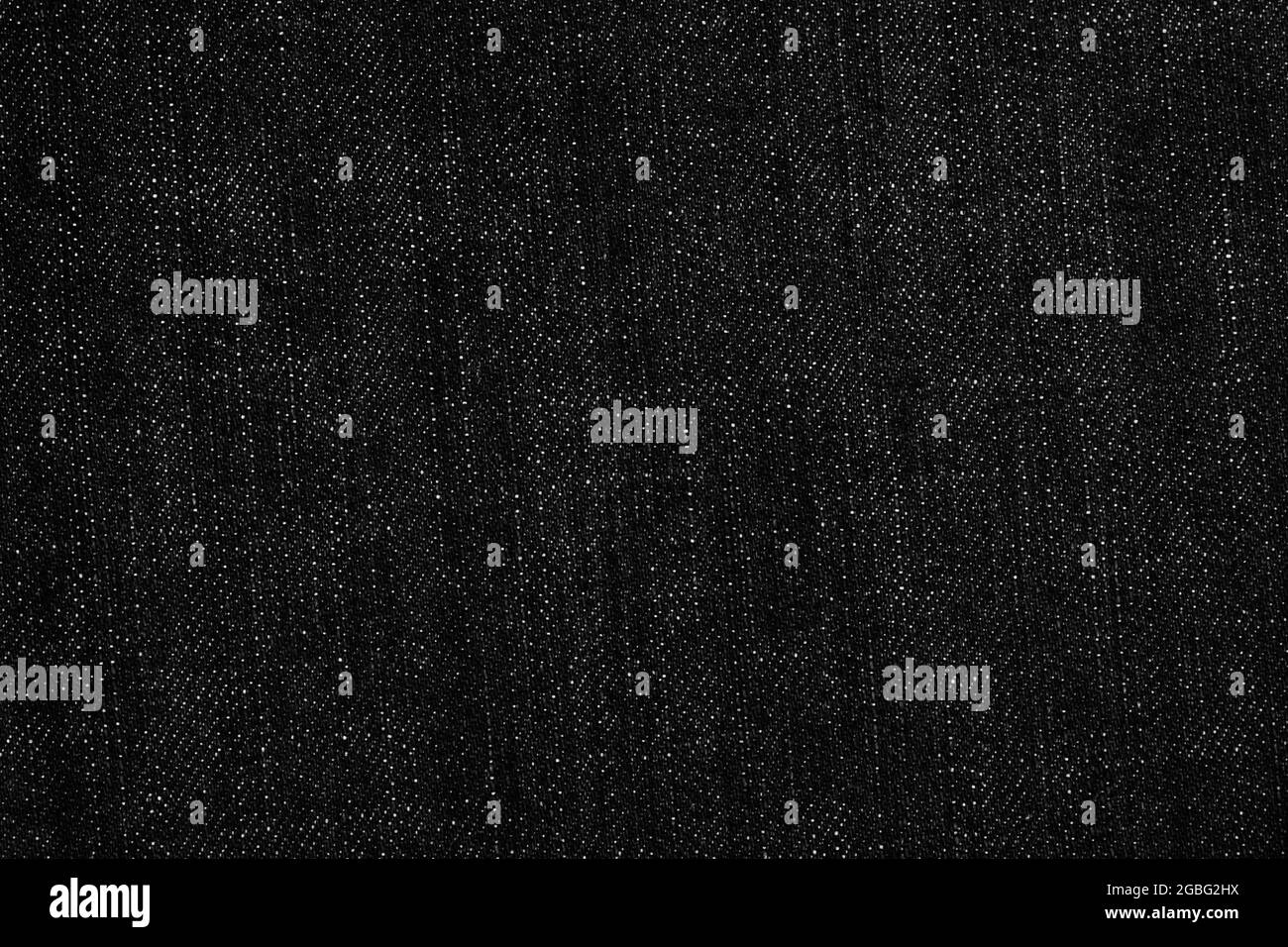 Texture Of Black Denim Jeans Stock Photo - Alamy