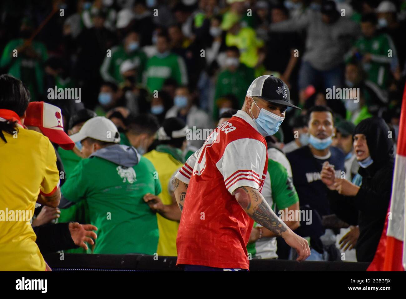 Fans Of Atletico Nacional High Resolution Stock Photography And Images Alamy