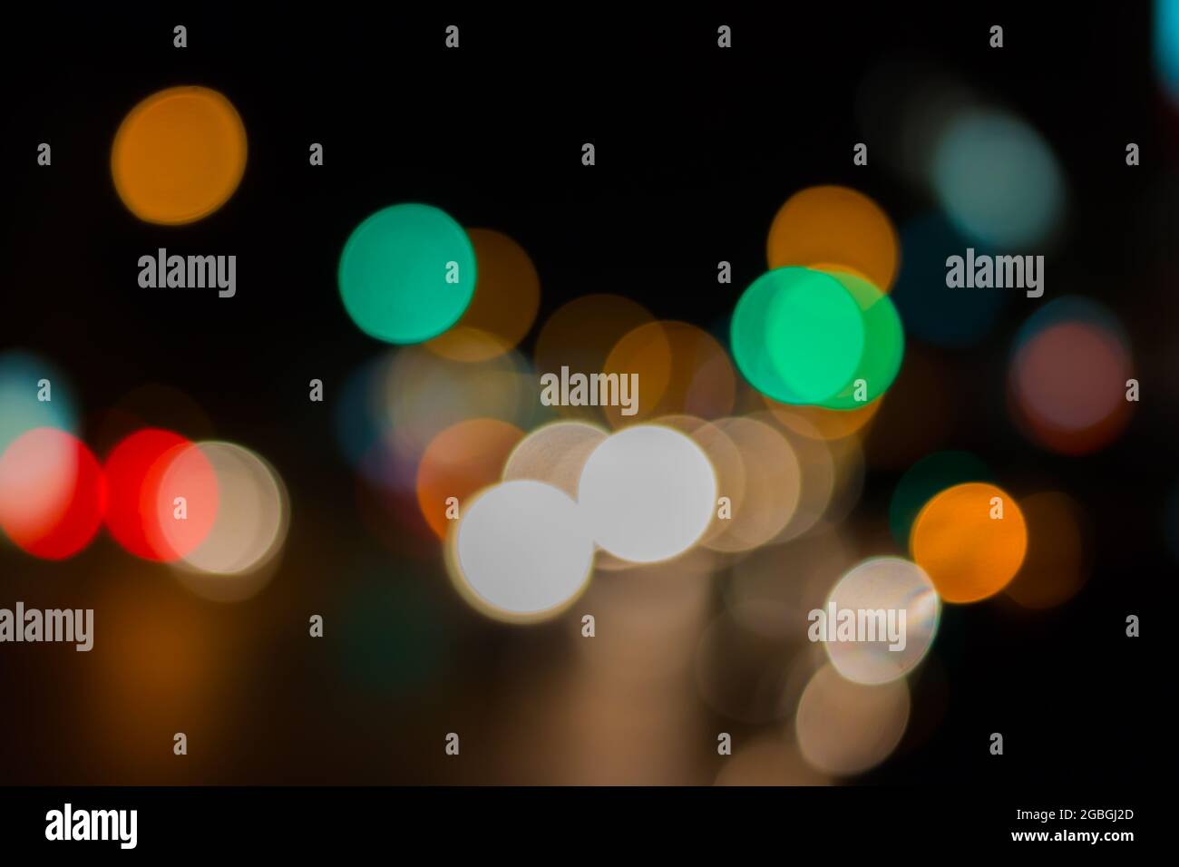 Color of defocused bokeh lights background Stock Photo - Alamy