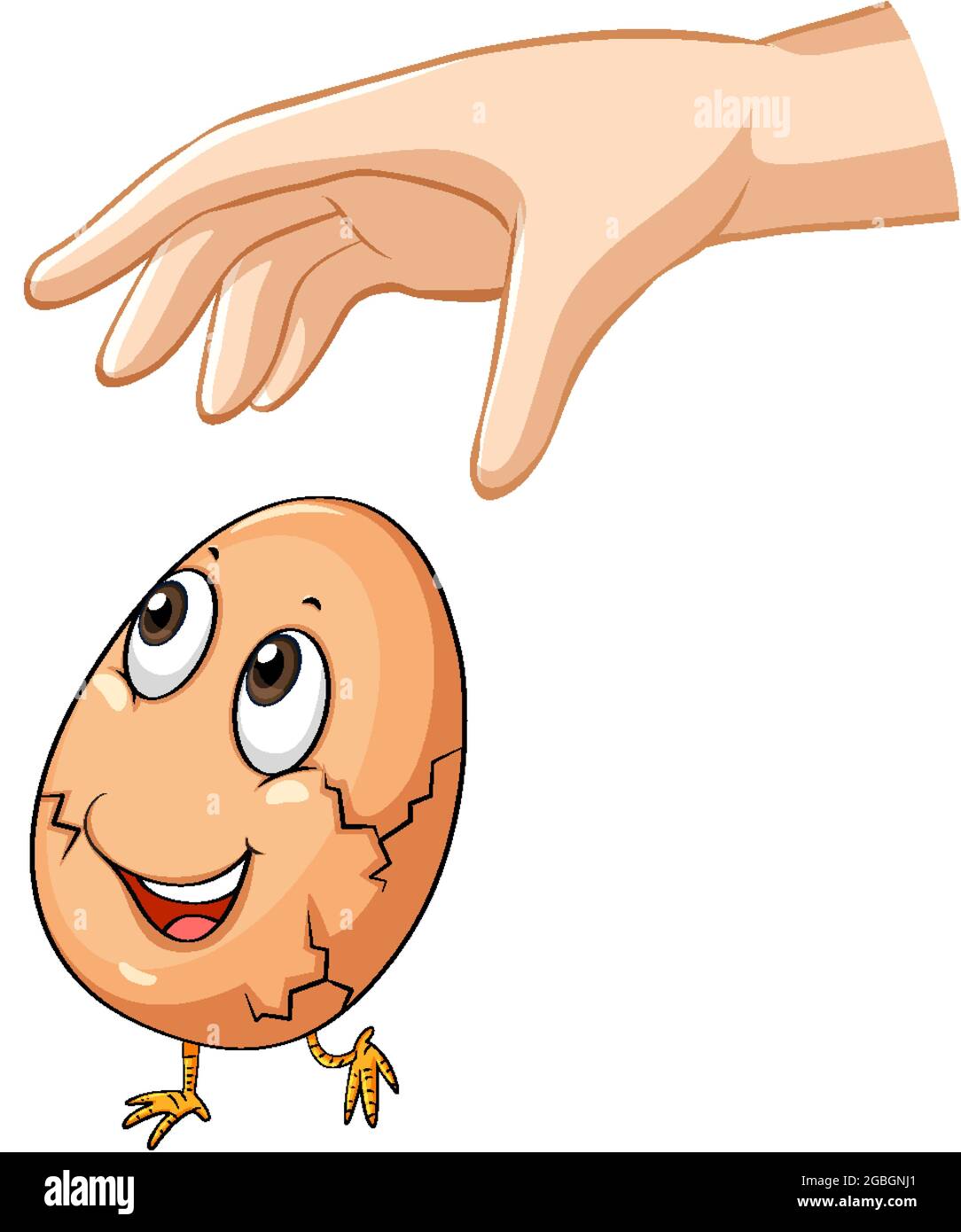 Hand dropping egg for gravity experiment illustration Stock Vector Image &  Art - Alamy
