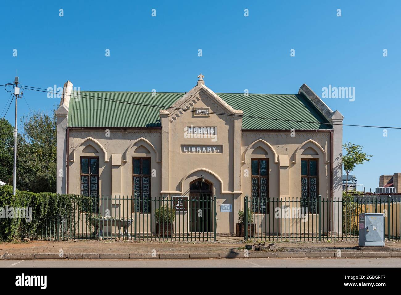 ALIWAL NORTH, SOUTH AFRICA APRIL 23, 2021 A museum in the historic