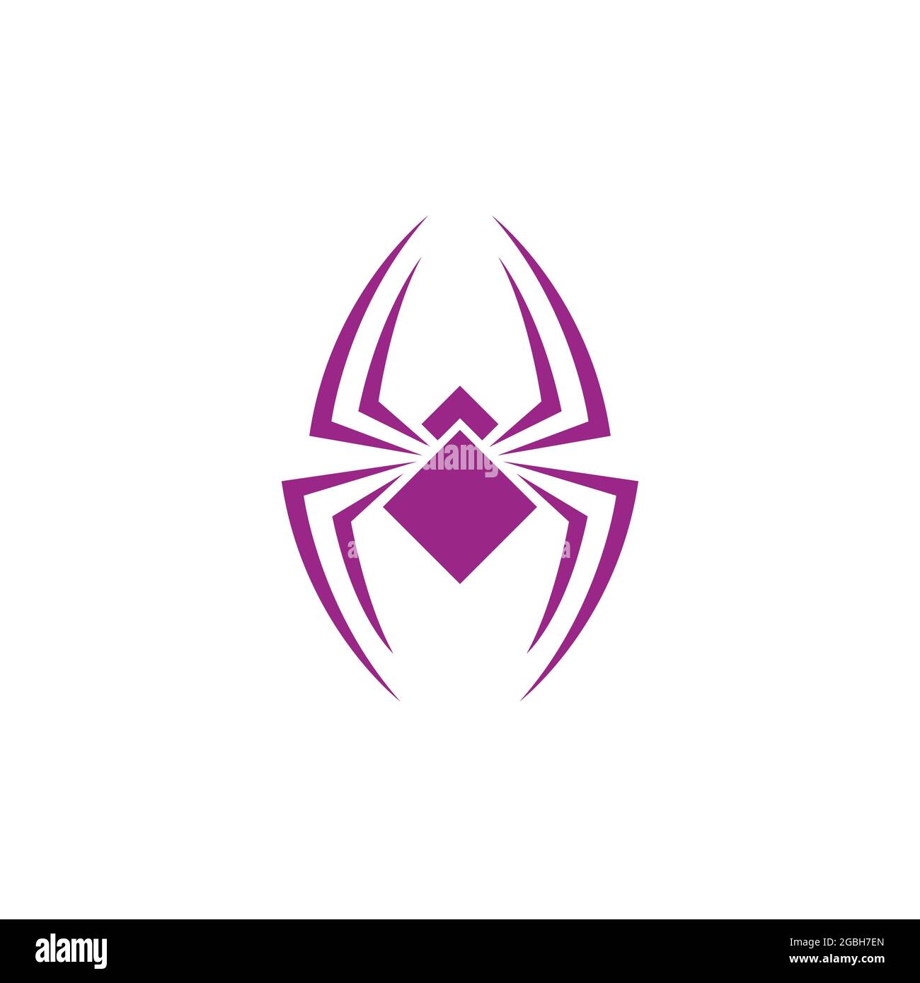 Spider icon design vector illustration design template Stock Vector