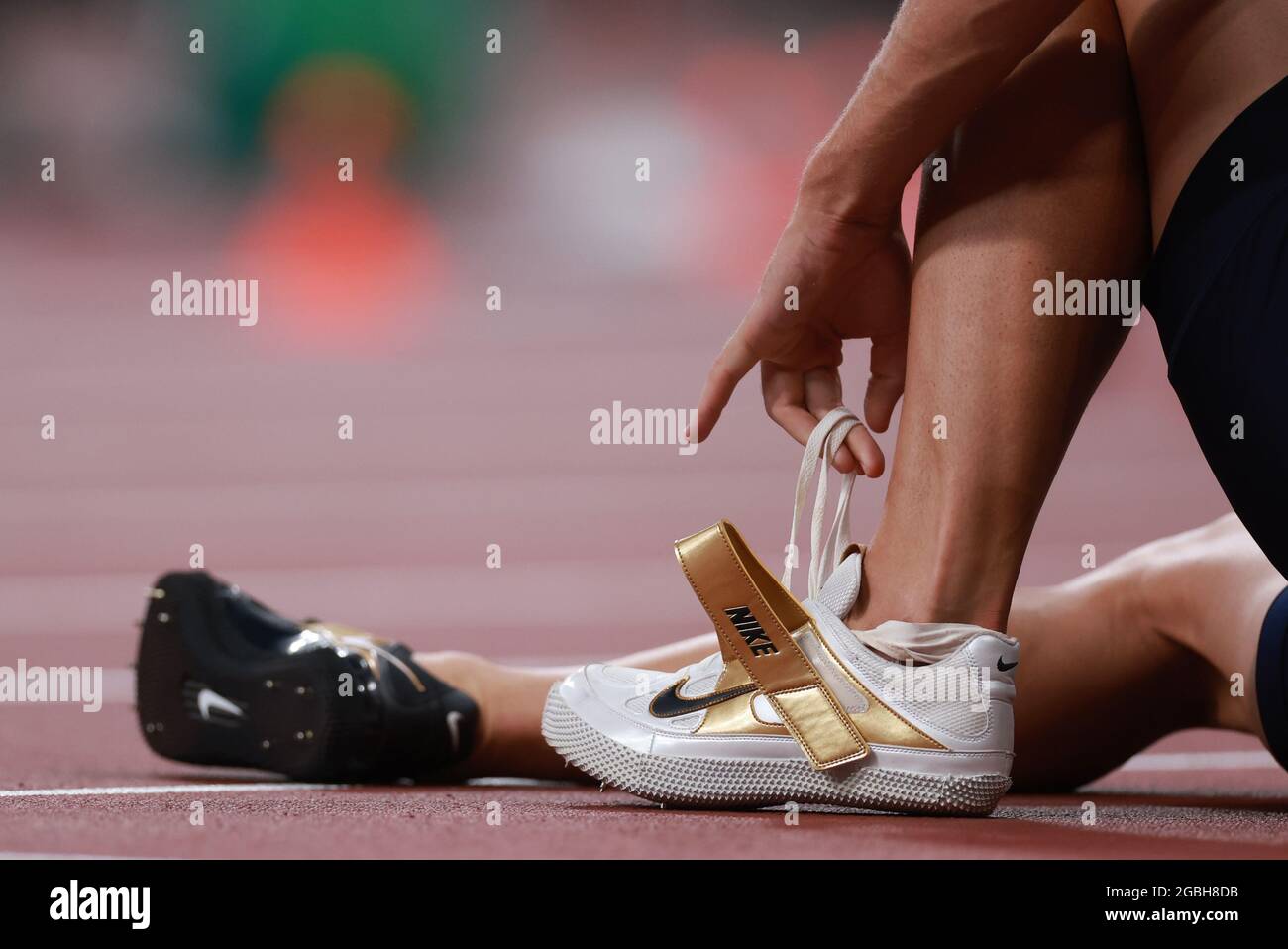 Tokyo 2020 Olympics - Athletics - Men's High Jump - Decathlon High Jump -  Olympic Stadium, Tokyo, Japan - August 4,