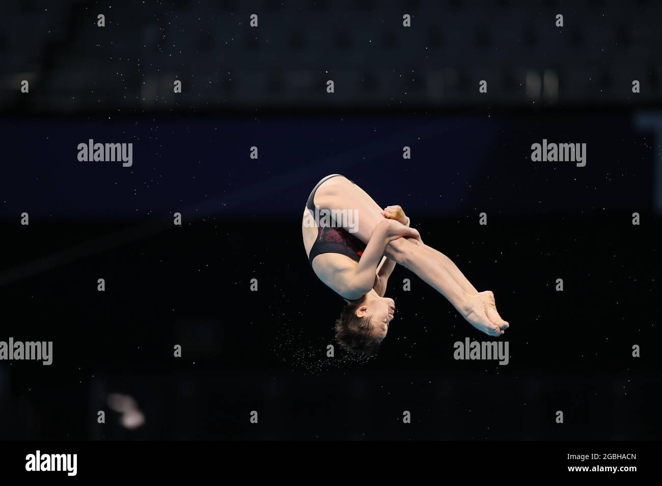 Tokyo, Japan. 4th Aug, 2021. QUAN Hongchan (CHN) Diving : Women's 10m ...