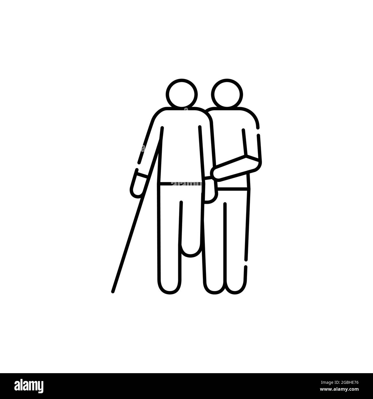 Stroke rehabilitation Black and White Stock Photos & Images - Alamy