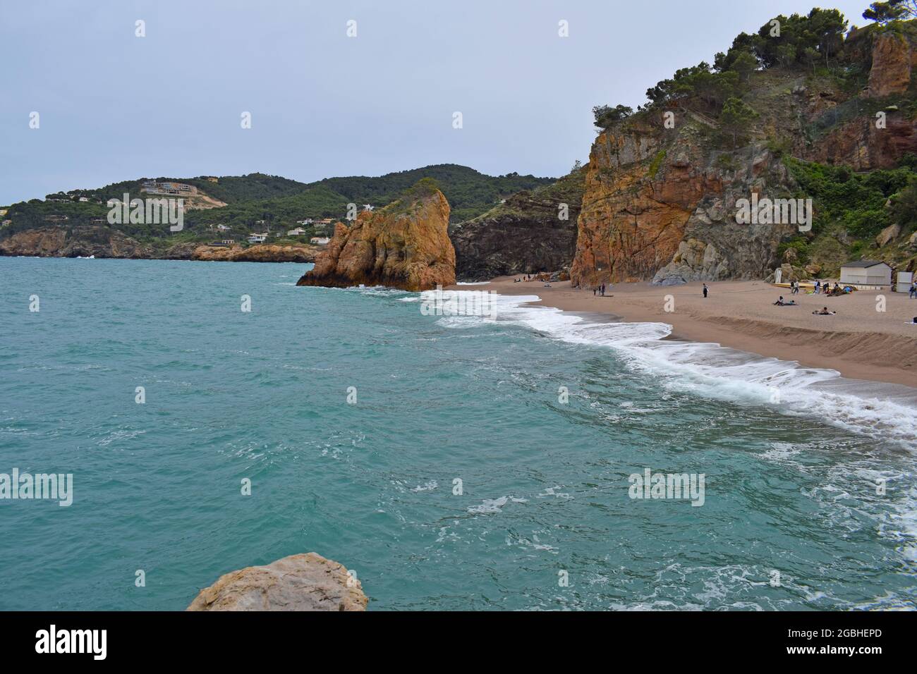 Beaches and coves of Begur, Gerona Catalonia Spain Stock Photo - Alamy