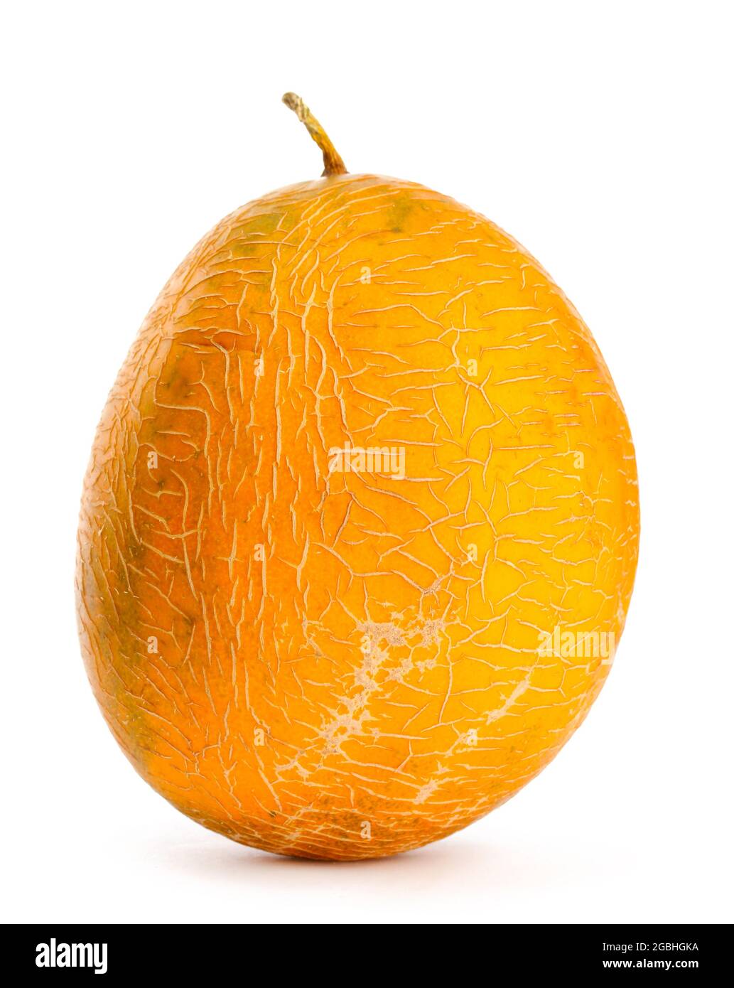 ripe sweet melon, isolated on white Stock Photo Alamy