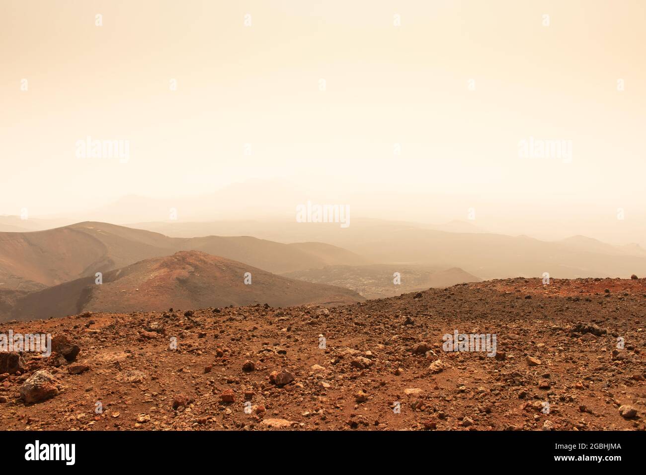 red planet mars surface