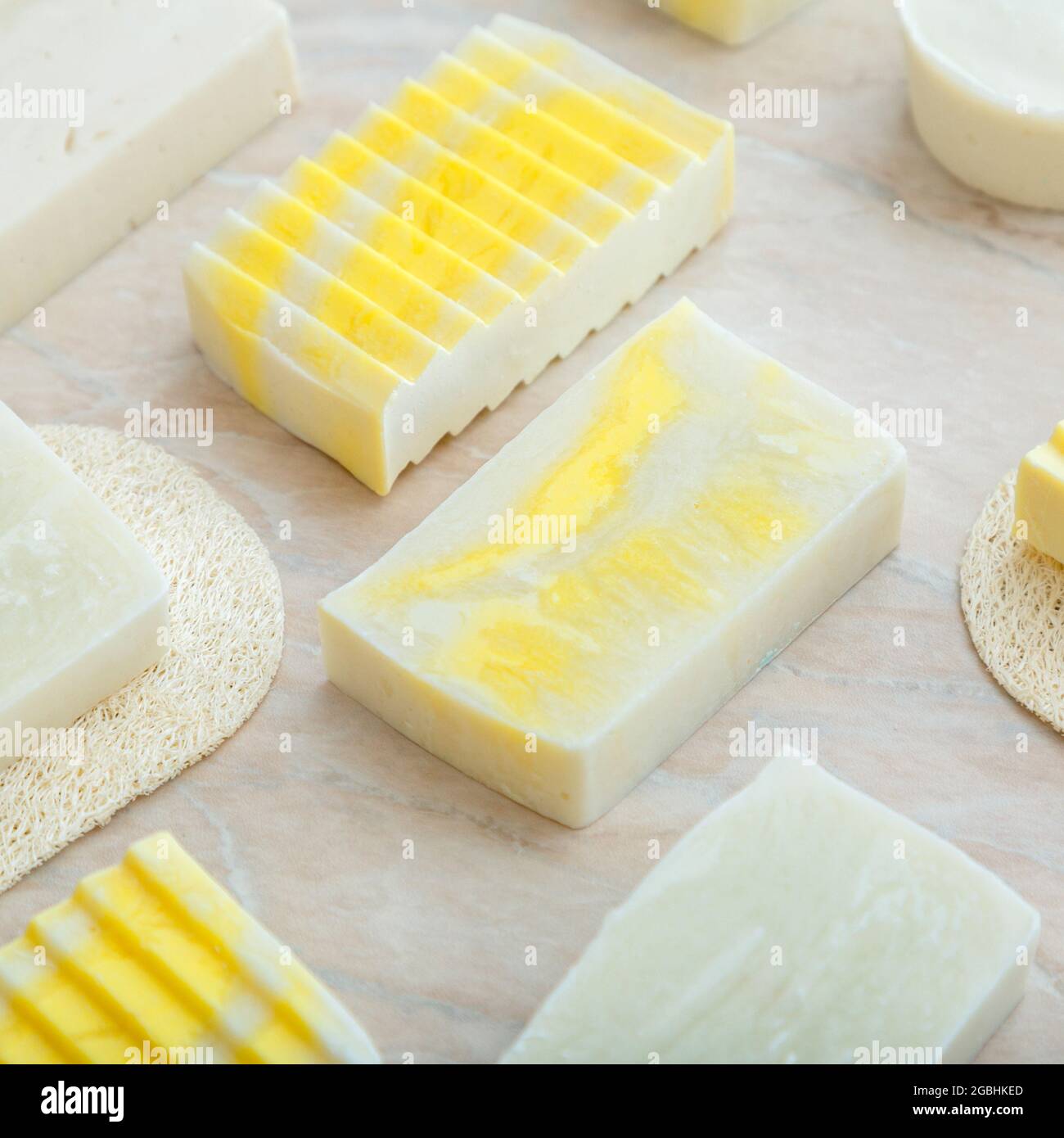 Yellow square soap bar hires stock photography and images Alamy