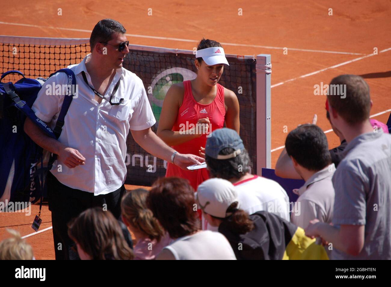 Qatar German Open 2008 Ana Ivanovic Stock Photo Alamy