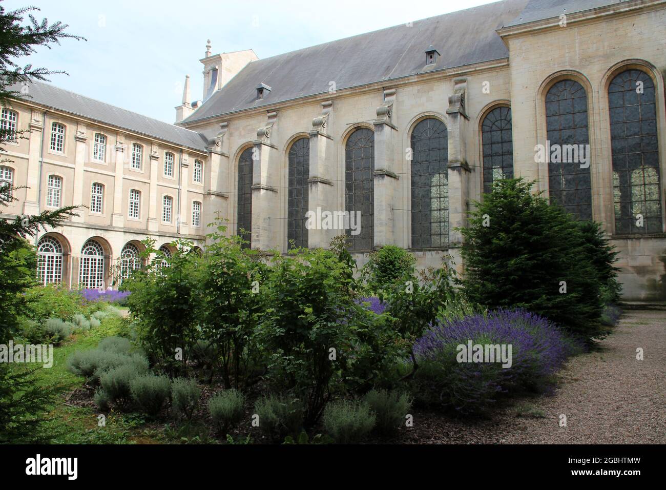 prémontrés abbey in pont-à-mousson in lorraine (france) Stock Photo