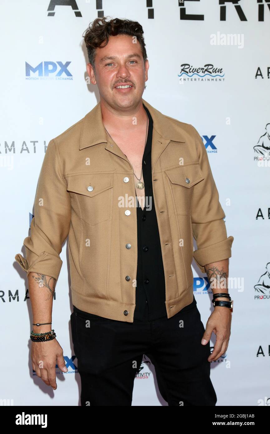 LOS ANGELES AUG 3 Kevin Alejandro at the Aftermath Premiere at the