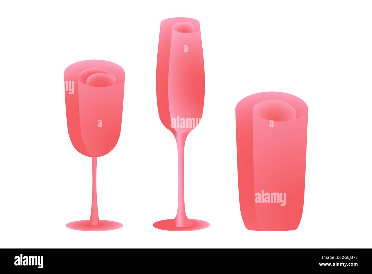 https://c8.alamy.com/comp/2GBJ377/set-of-flower-shaped-wine-glasses-minimal-tulip-icon-isolated-on-white-background-flat-art-illustration-2GBJ377.jpg